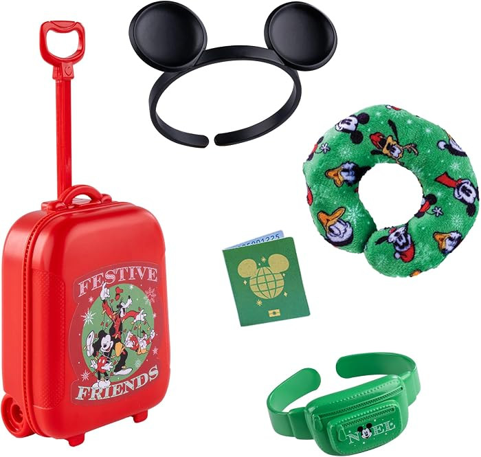 The Elf on the Shelf Disney Mickey Mouse Ready to Roll Travel Set | Amazon (US)