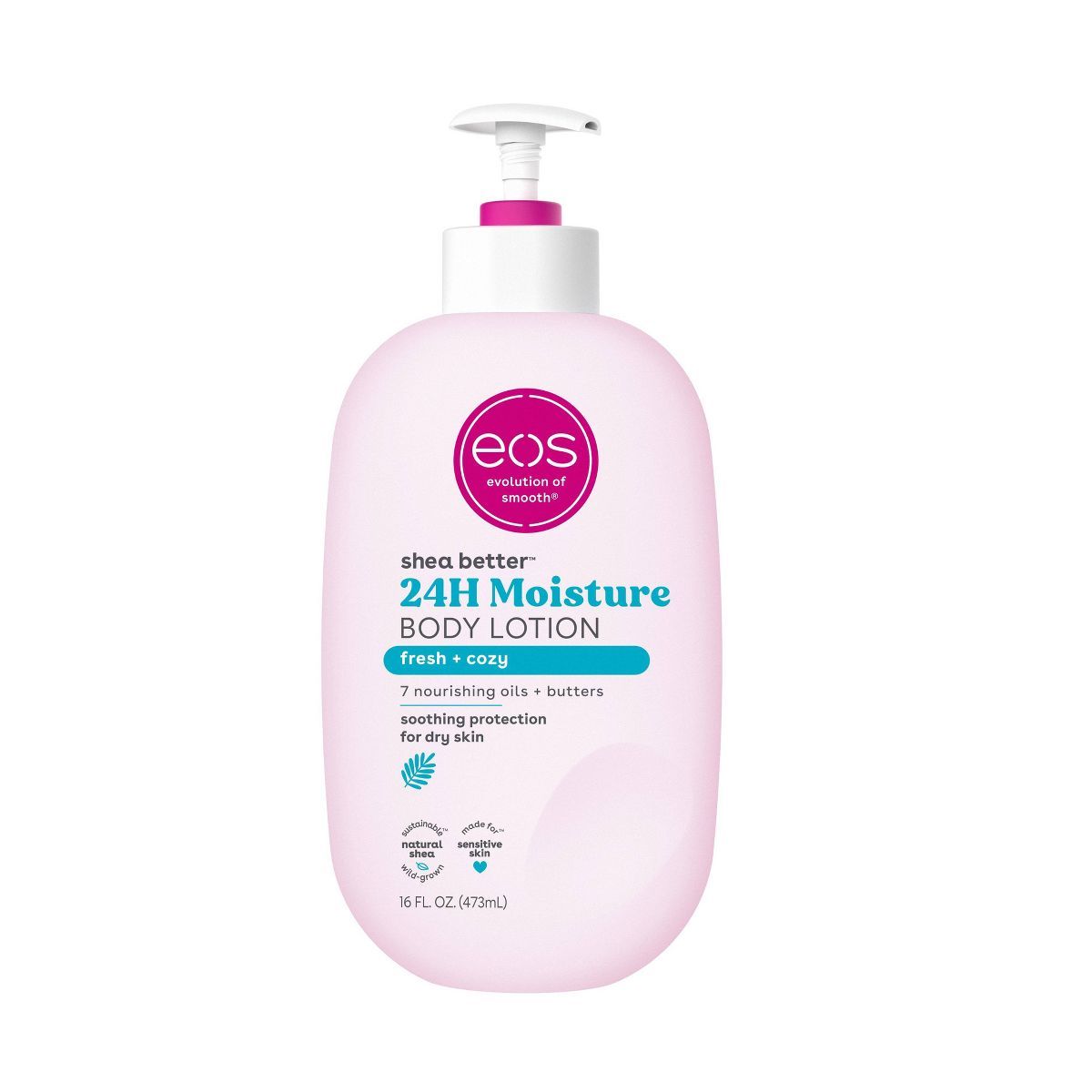 eos Shea Better Fresh and Cozy Moisture Body Lotion - 16 fl oz | Target