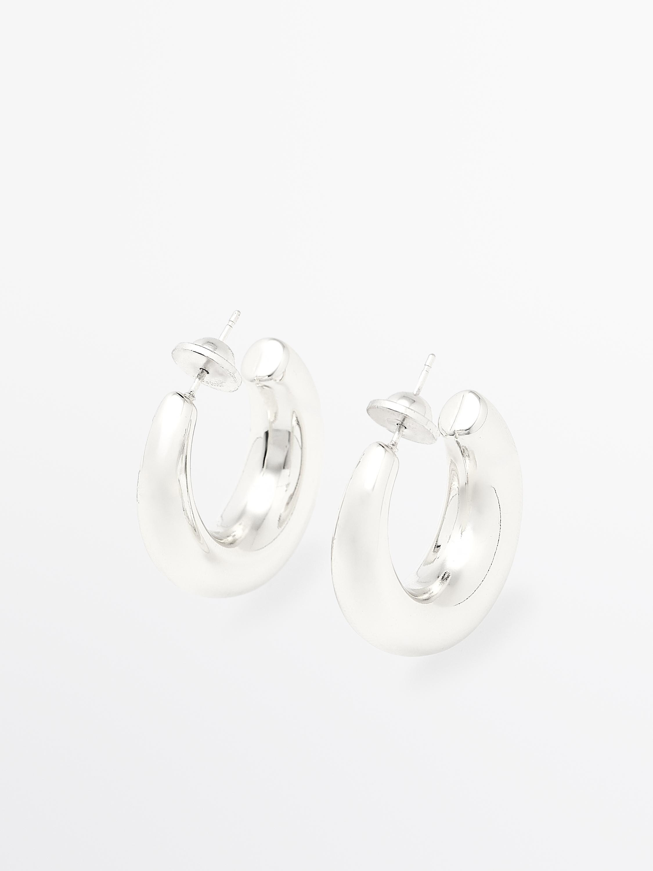 Hoop earrings | Massimo Dutti US