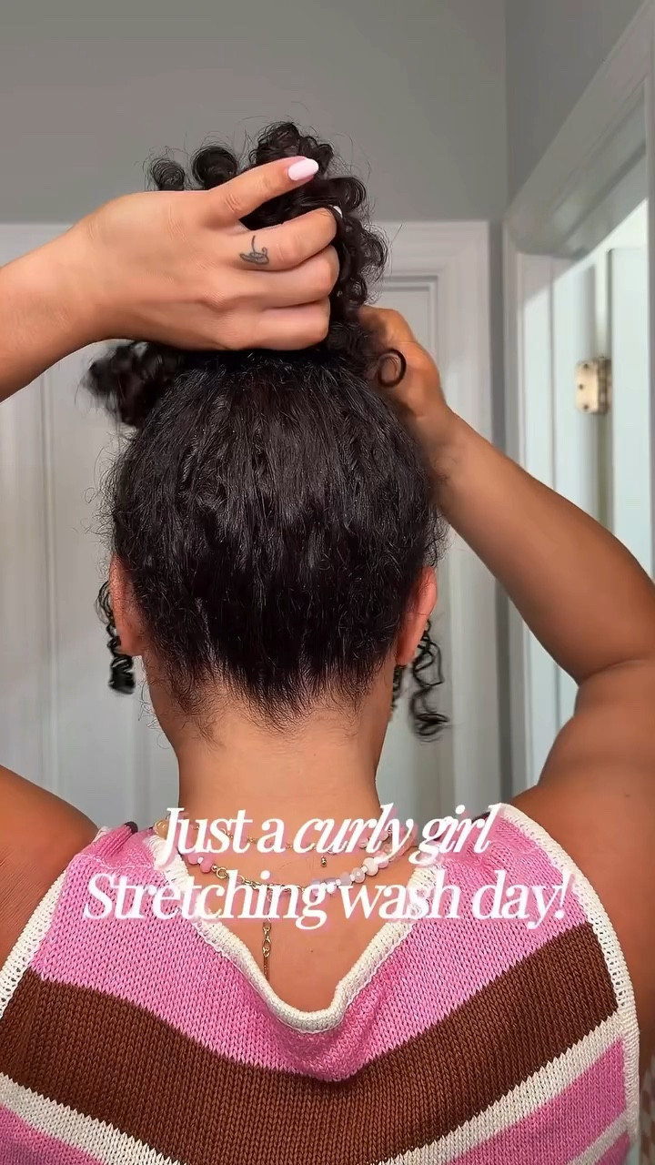 My go to hairstyle when my hair needs to be wash bad but I don’t have the time. Curly girls let me know below your go to hairstyle (next fav is def a slick back bun)

#LTKselfcare #LTKmorningroutine #LTKgrwm