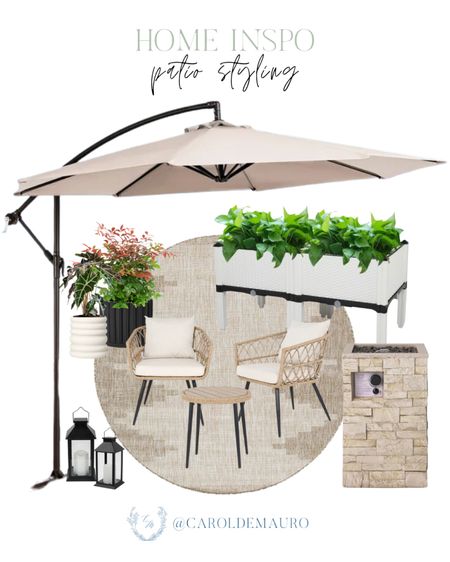 Upgrade your patio with these neutral-toned black detail furniture and decor pieces that are perfect for your spring home refresh!
#outdoorfurniture #designtips #seasonalstyling #modernhome

#LTKhome #LTKstyletip #LTKSeasonal