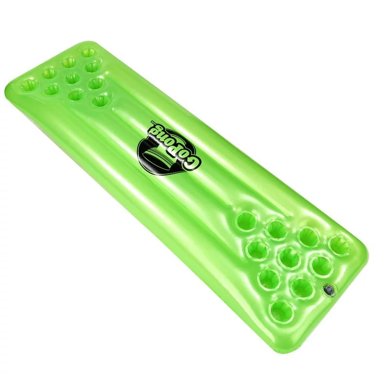 GoPong Pool Pong Table - Inflatable Floating Beer Pong Table Pool Float Game for Adults, Green | Walmart (US)