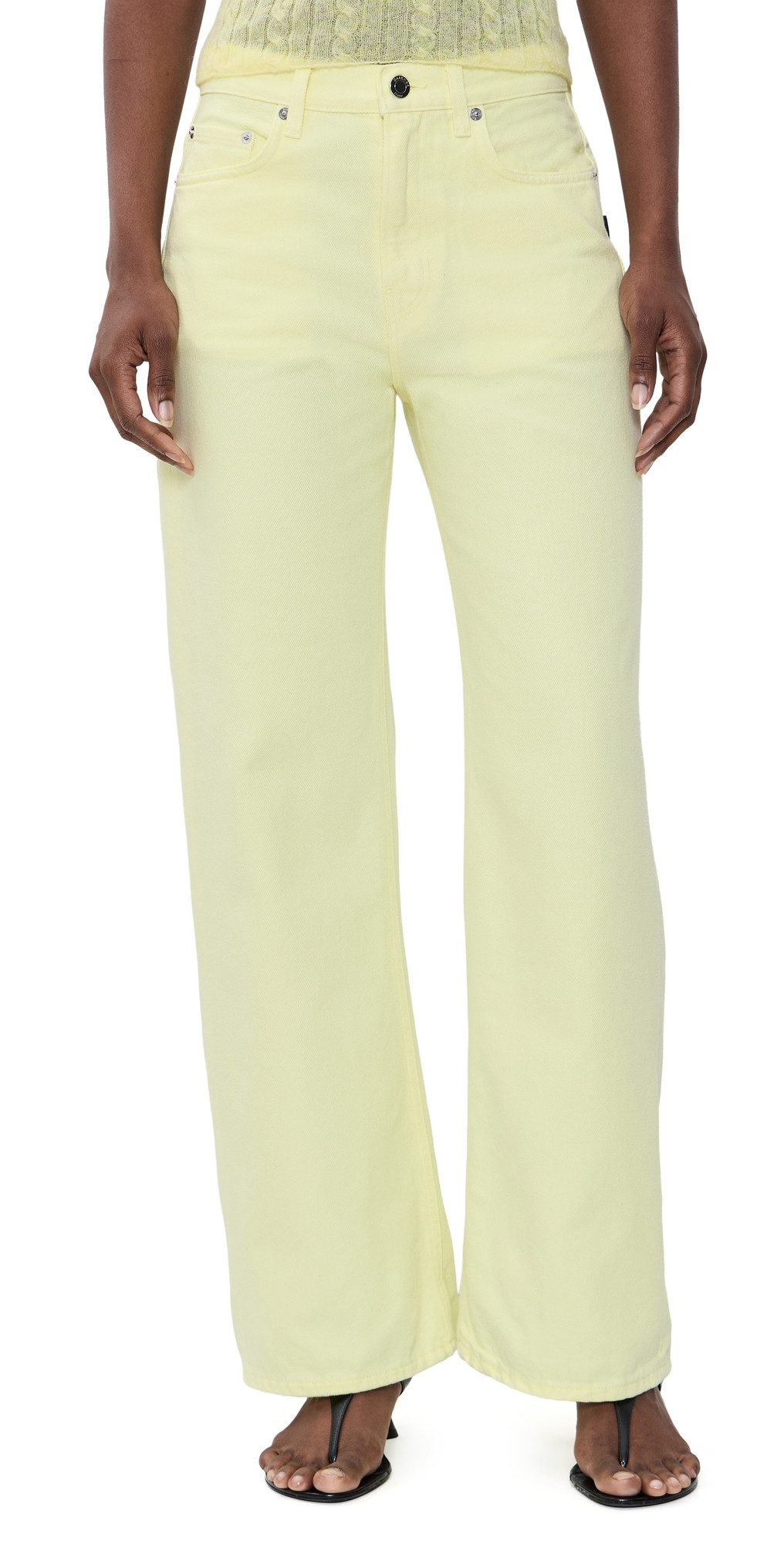 HAIKURE Winny Straight Jeans Lime 29 | Shopbop