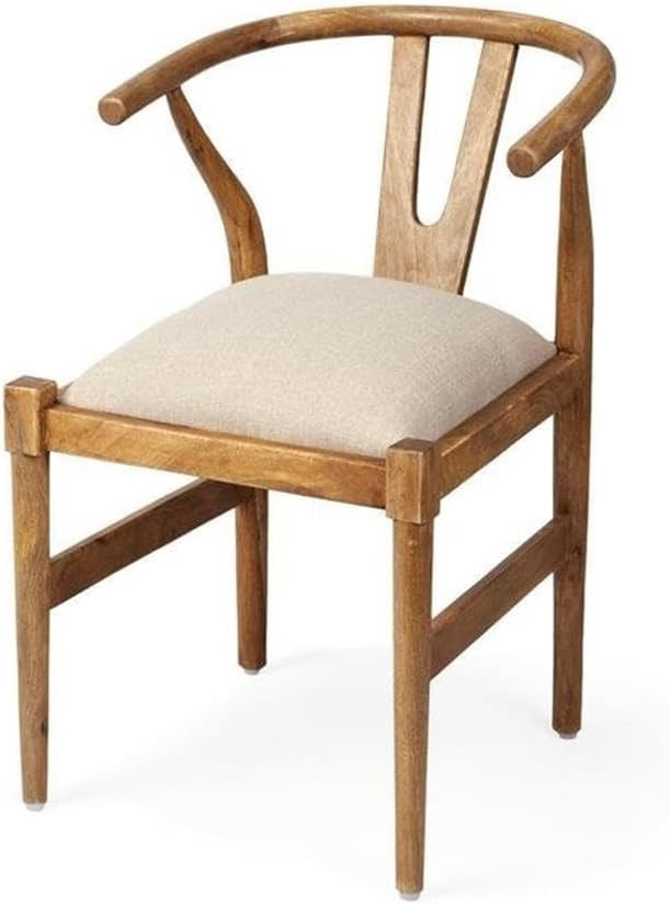 Mercana 67829 Dining Chair, Beige | Amazon (US)