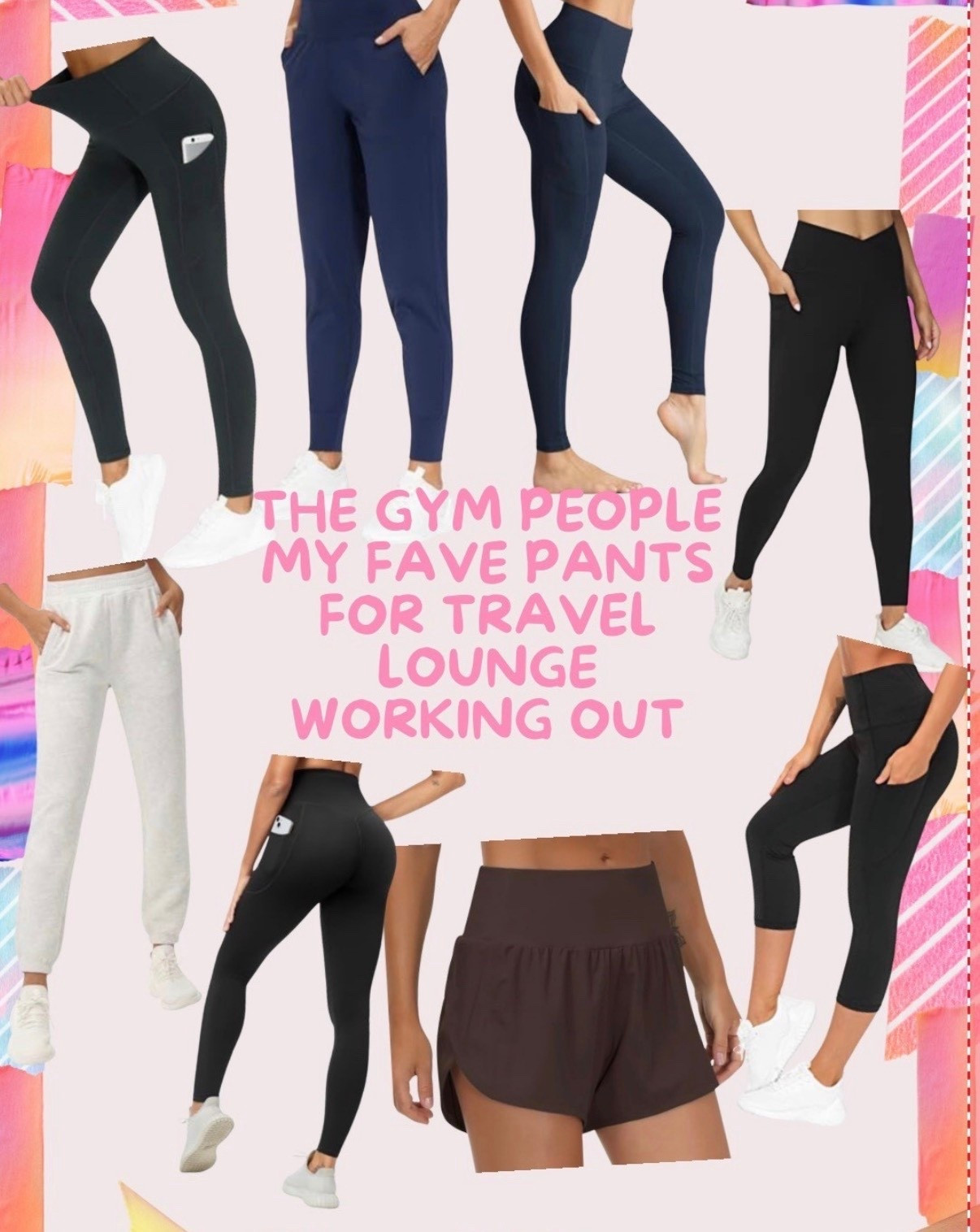 I live in these pants! ❤️ The Gym People! 

#LTKTravel #LTKActive #LTKOver40