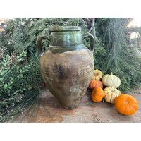 Antique Anatolian Ceramic Pot, Primitive Pottery, Vintage Jar | Etsy (US)