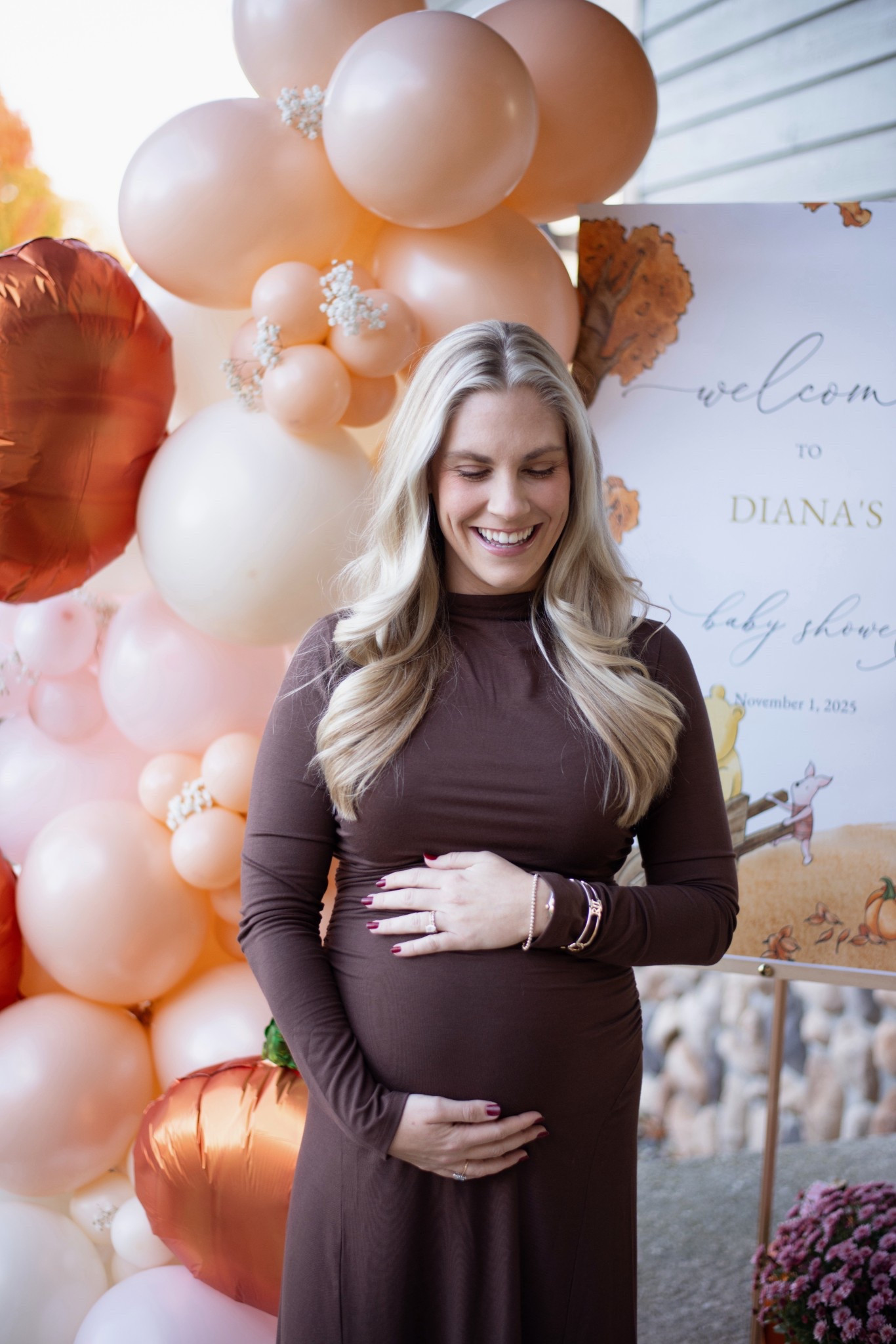 Fall or winter baby shower dress 

#LTKSeasonal #LTKBaby #LTKBump