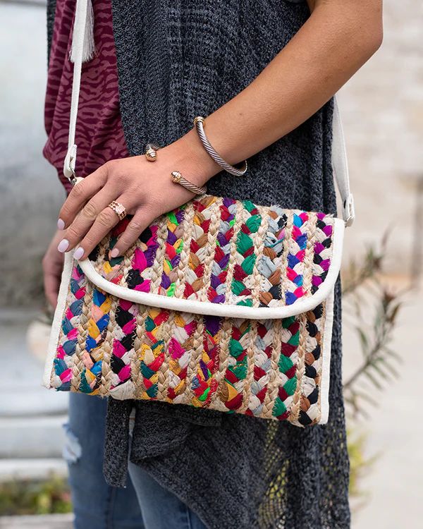 Raffia Crossbody Bag | Grace and Lace