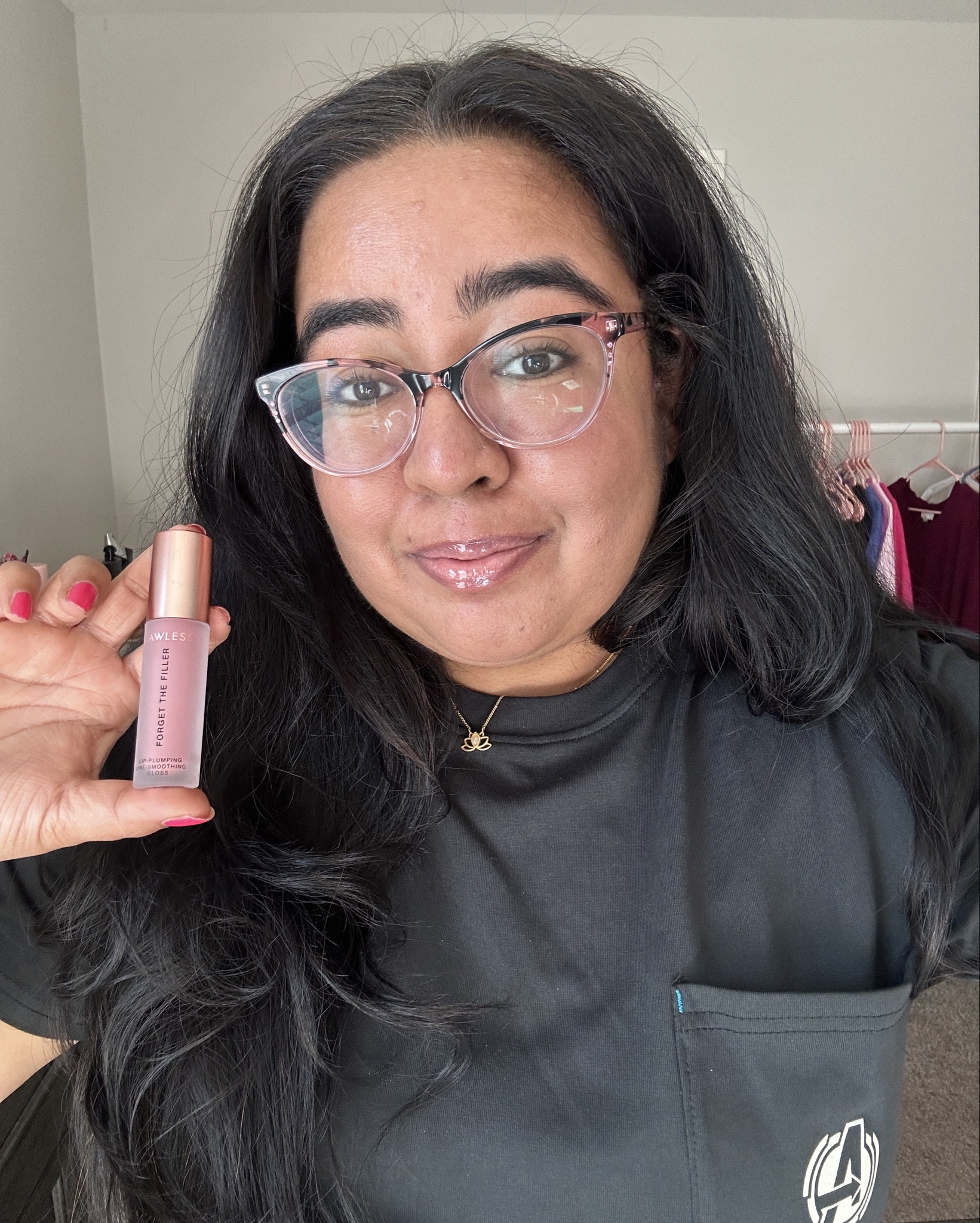 I’m a minimal makeup girlie most of the time and I love a good lip gloss for these types of everyday makeup looks! Linked my lip and a few other things I’m wearing. PS: can we talk about how convenient this hair tool is, I use it on wet hair and it gives me a salon like blowout every time and in a fraction of the time compared to drying and styling with separate tools! 

#LTKstyletip #LTKbeauty #LTKfindsunder100