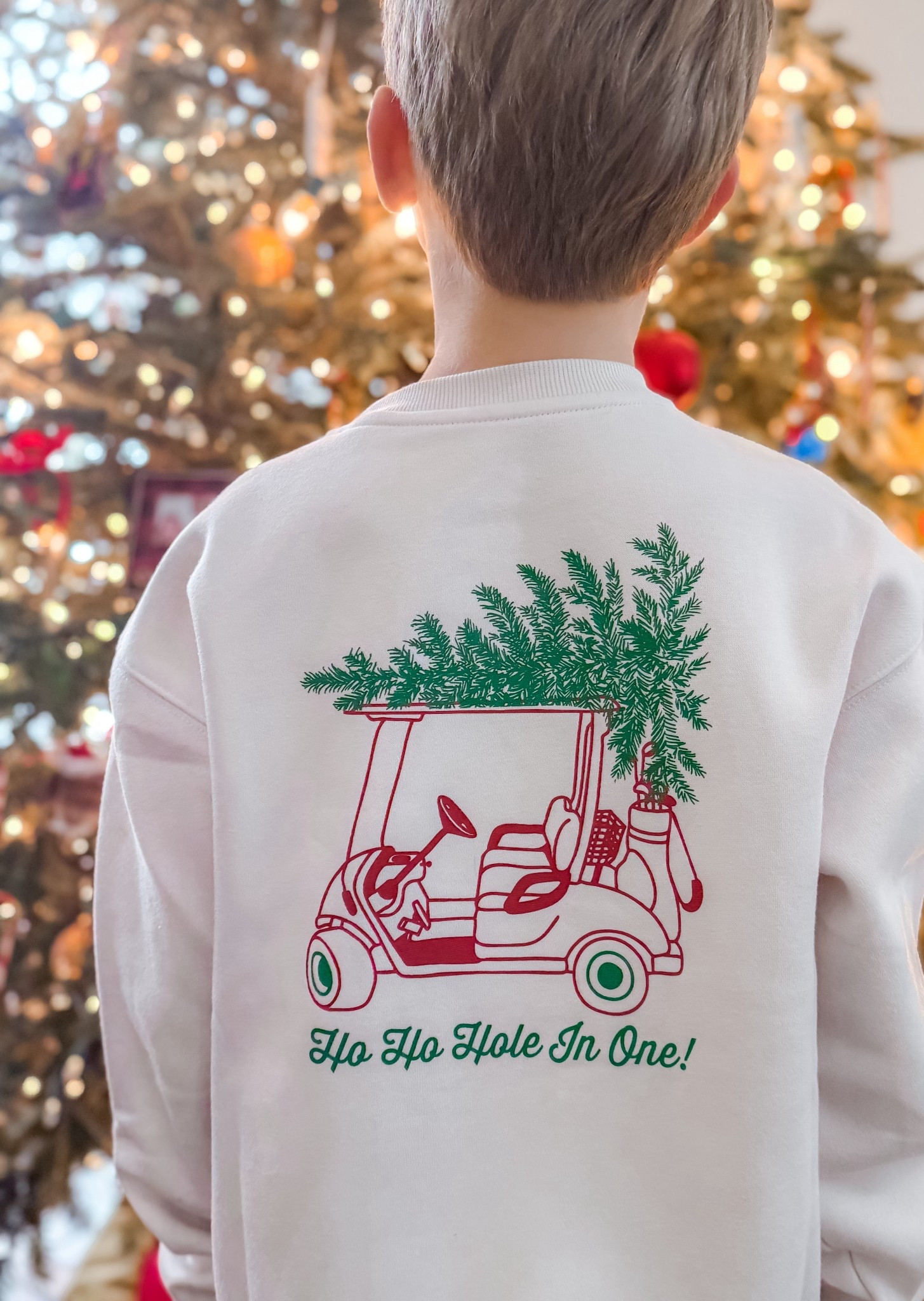 Super fun and cozy Christmas golf sweatshirt

#LTKHoliday #LTKKids #LTKGiftGuide