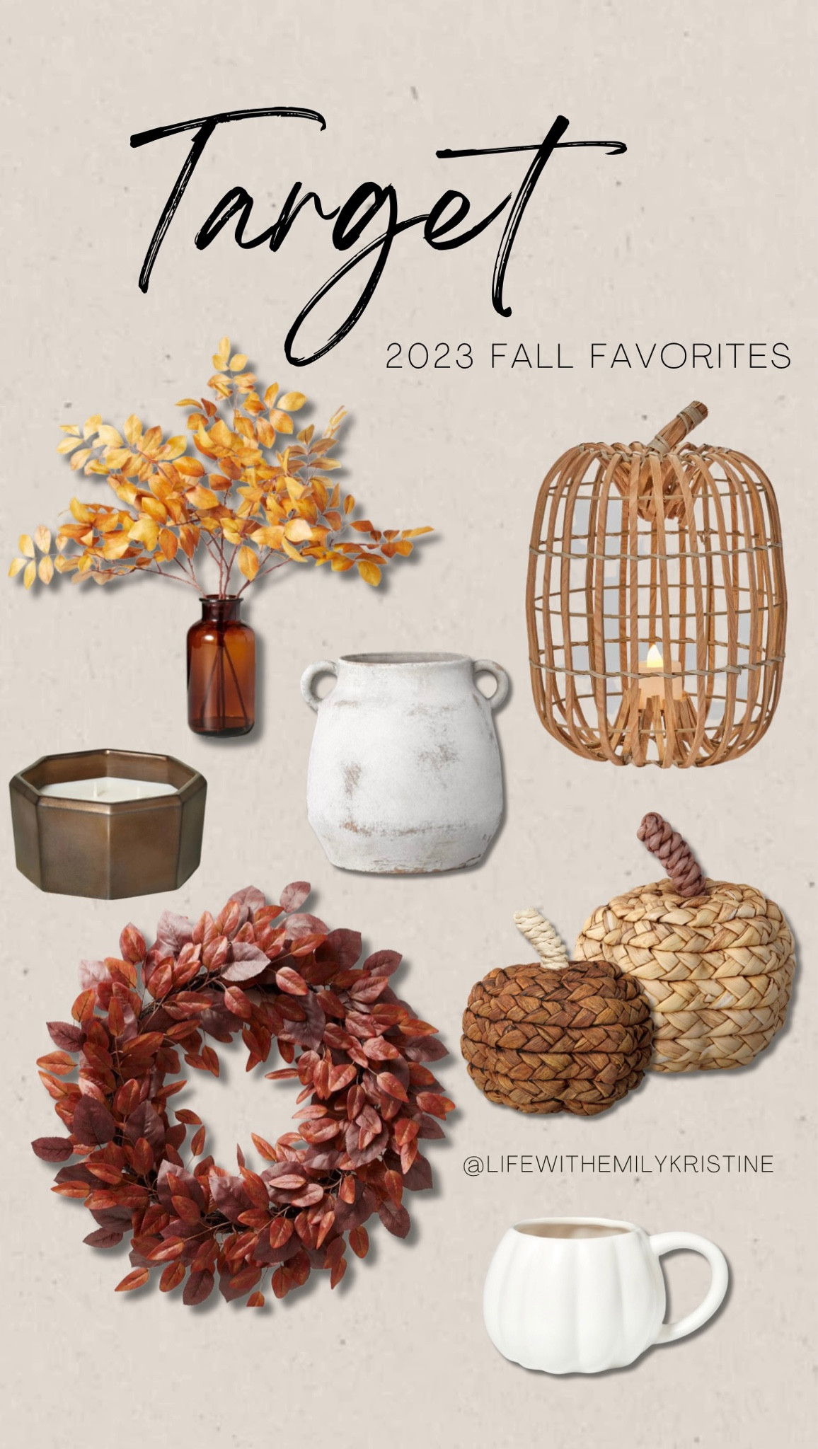 My fall favorites from target! So cute and fun to decorate for fall! 😍🍂🍁

#LTKhome #LTKSeasonal #LTKfindsunder50