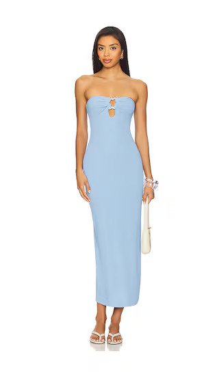 Vada Midi Dress | Revolve Clothing (Global)