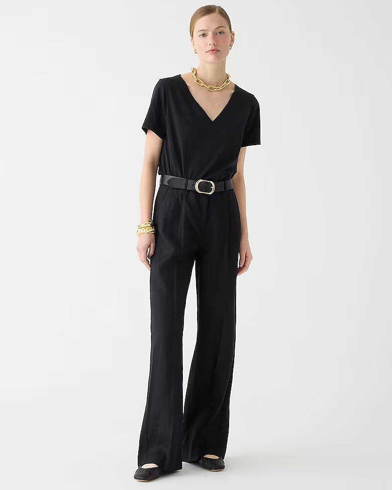 Vintage jersey classic-fit V-neck T-shirt | J. Crew US