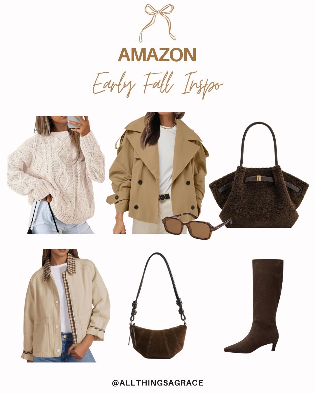 🍂 Early fall staples you need from Amazon right now!
Neutral layers, chic bags, and boots that go with everything. 

#LTKStyleTip #LTKSeasonal #LTKShoeCrush