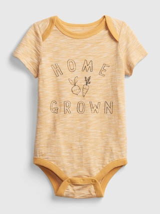 Baby 100% Organic Cotton Bodysuit | Gap (US)