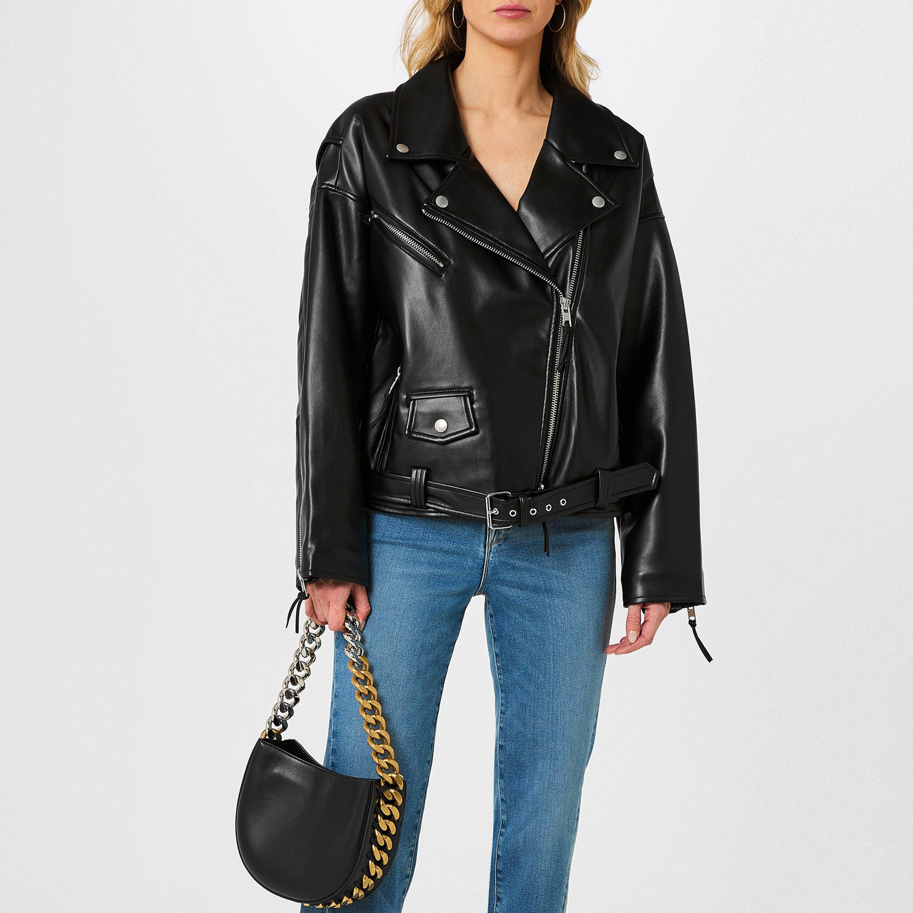 Good AmericanBoyfriend Motorcycle Jacket | House of Fraser UK