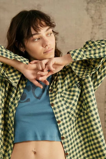 UO Brendan Flannel Shirt | Urban Outfitters (US and RoW)