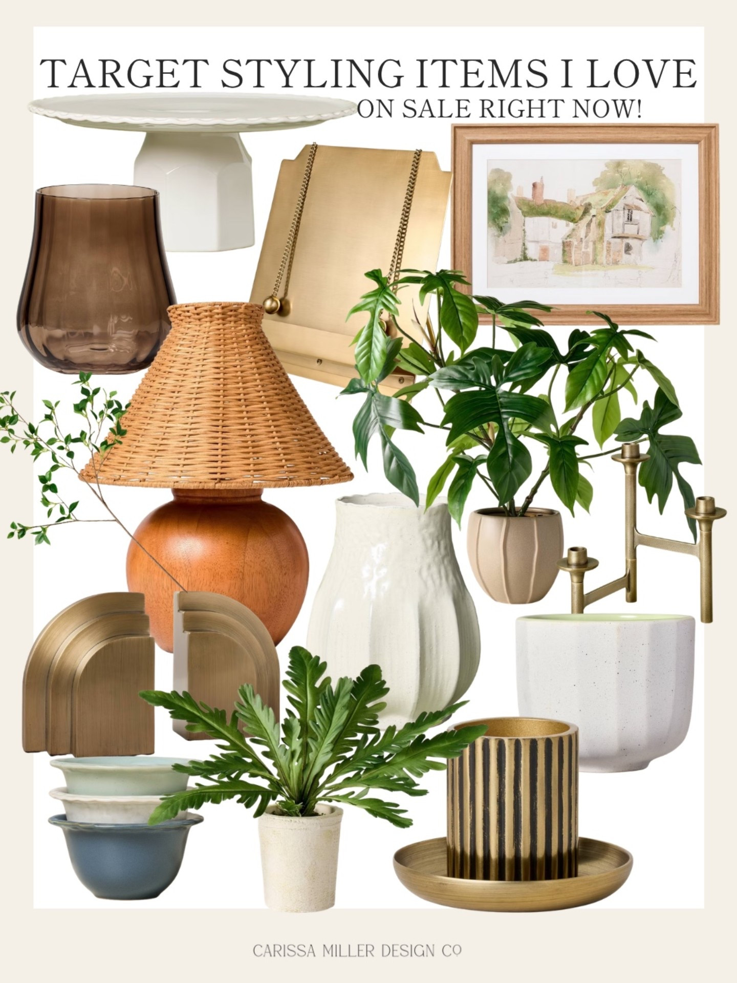 I love all of these styling items from Target, and they’re all on sale right now. Up to 40% off!