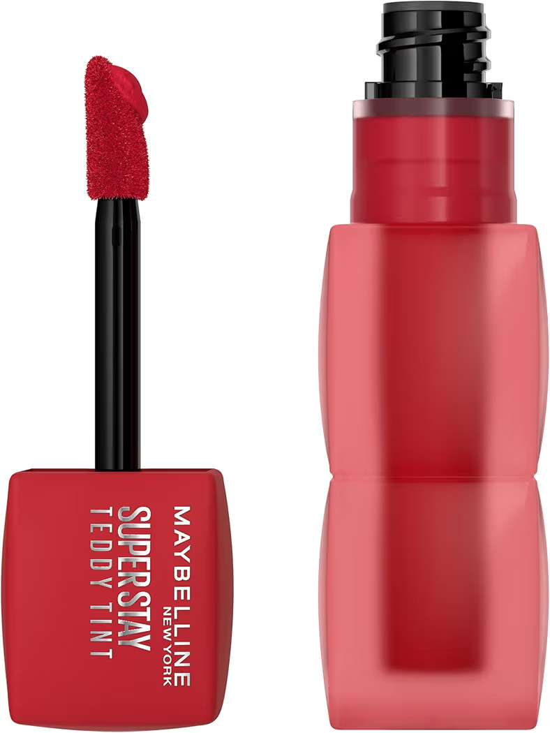MAYBELLINE Super Stay Teddy Lip Tint, Long Lasting Matte Lipstick for Up To 12HR Wear, Tomato Gir... | Amazon (US)