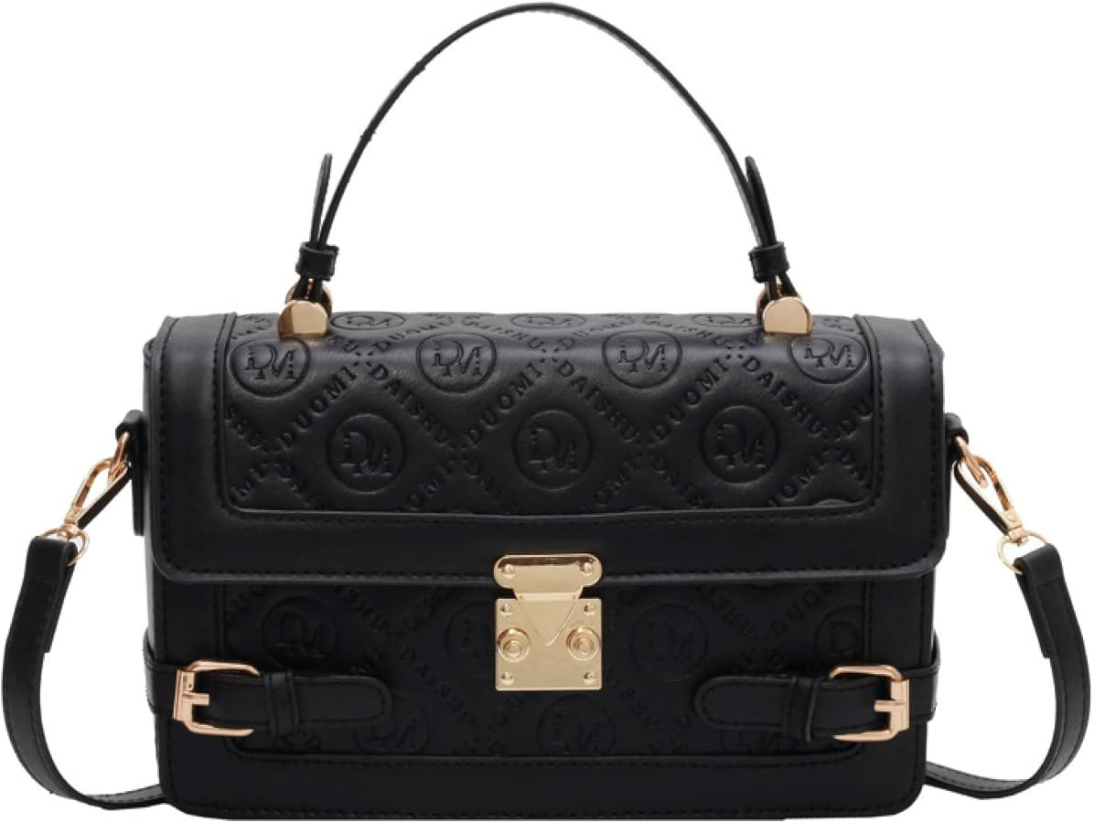 Niche design women's bag temperament versatile cross-body bag texture handheld small square bag | Amazon (US)