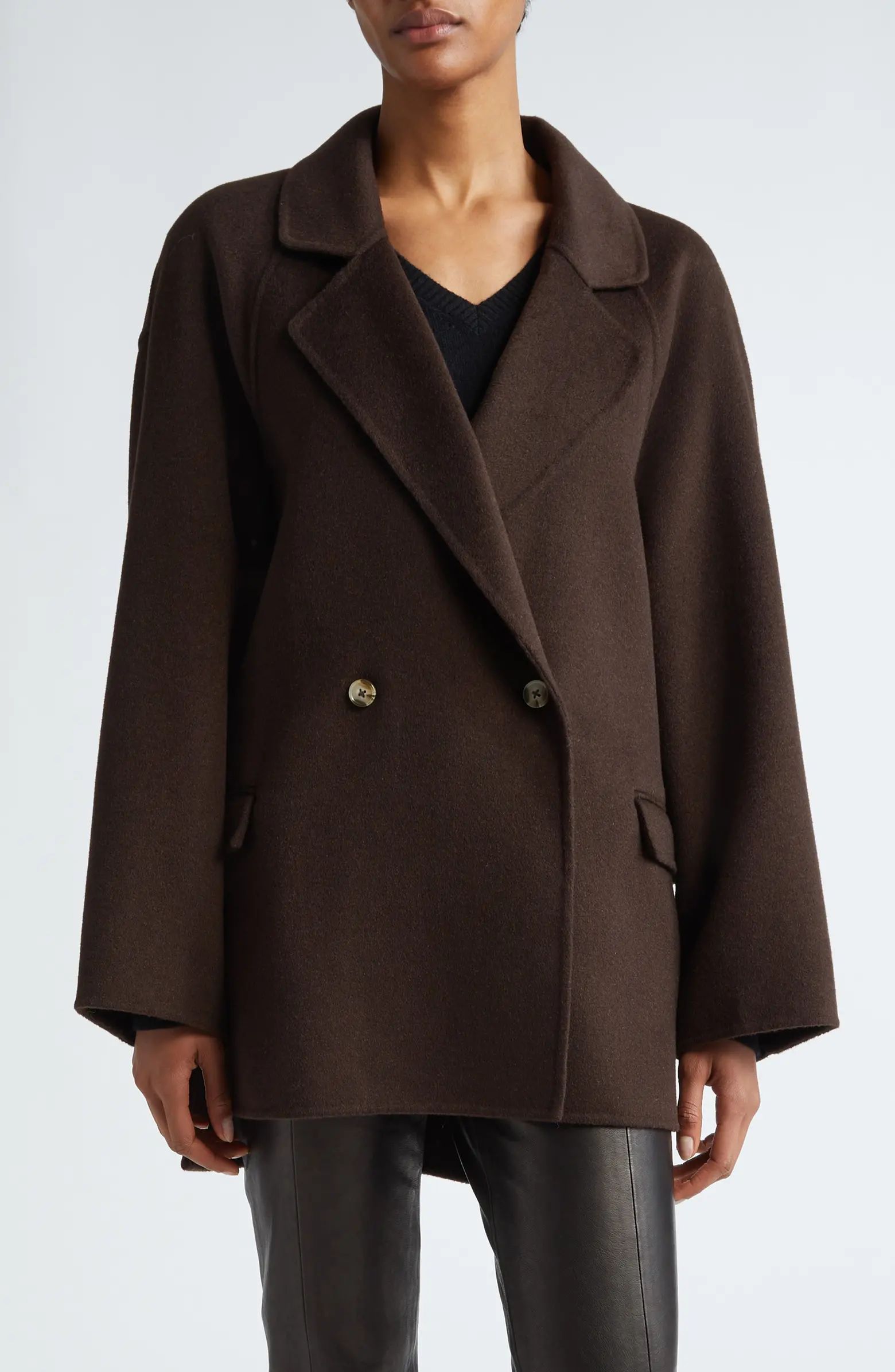 Loulou Studio Gary Double Breasted Wool & Cashmere Coat | Nordstrom | Nordstrom