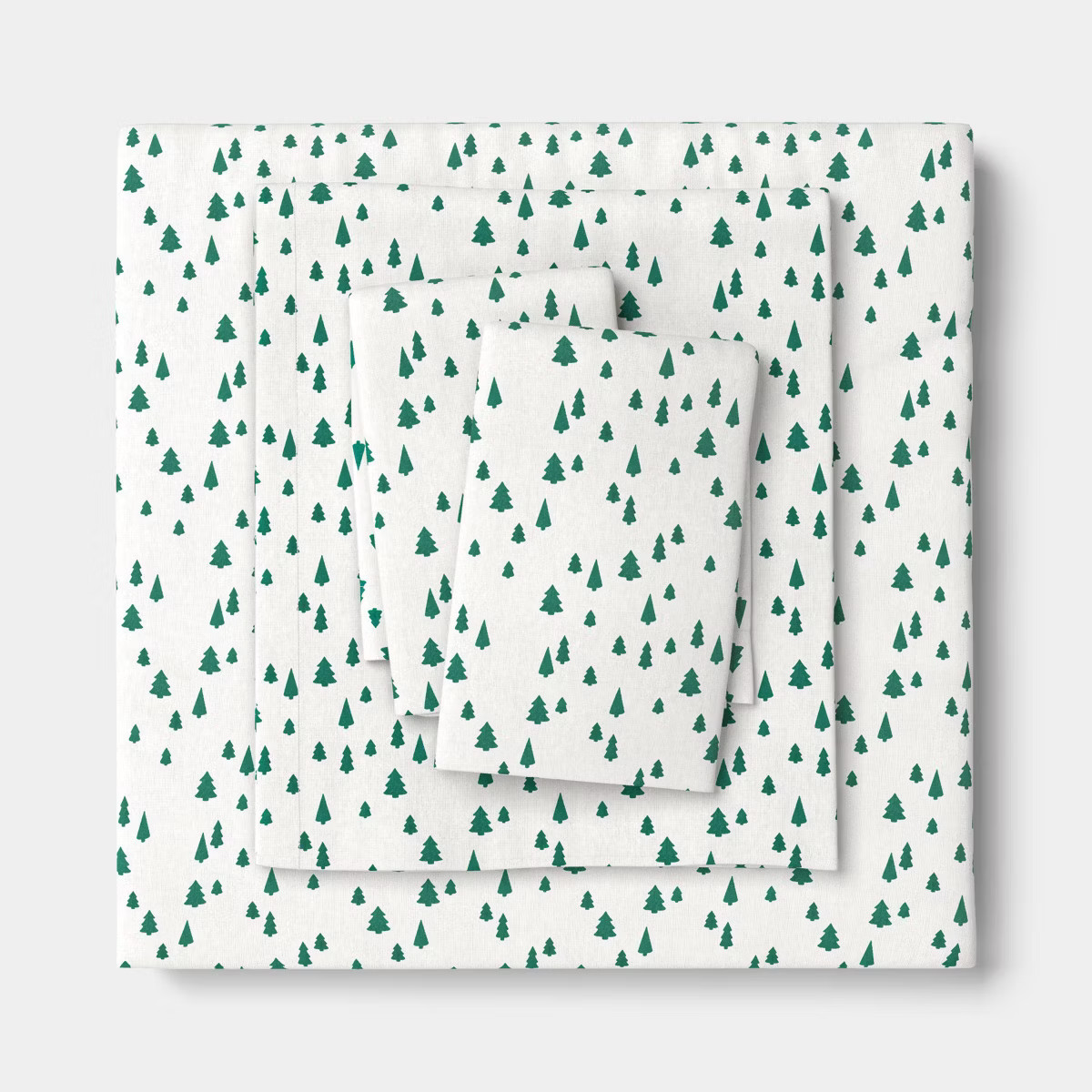 Queen Christmas Holiday Flannel Sheet Set Candy Canes - Wondershop™ | Target