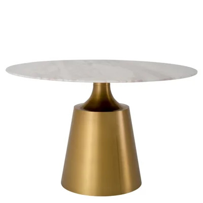 Nathan Round Marble Top Dining Table | Wayfair North America
