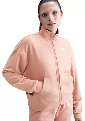 Nike Women's Sportswear Club Fleece Loose Track Jacket, XS | Belk