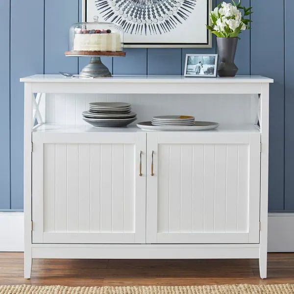 Simple Living Southport Dining Buffet - White | Bed Bath & Beyond