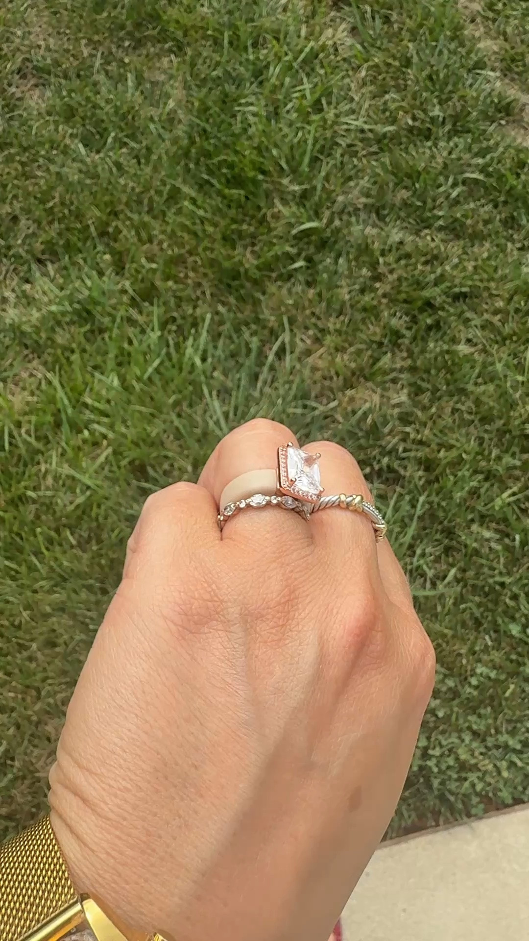 This ring is so good for vacations working out and the beach or pool. It is silicone and the perfect thing to help not damage. Your roof rings.

#LTKselfcare #LTKootd #LTKgrwm