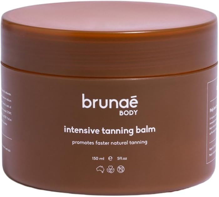 BRUNAE BODY® Intensive Tanning Bed Balm [FOR DARKER & FASTER TAN] - Natural Tan Accelerator Loti... | Amazon (US)