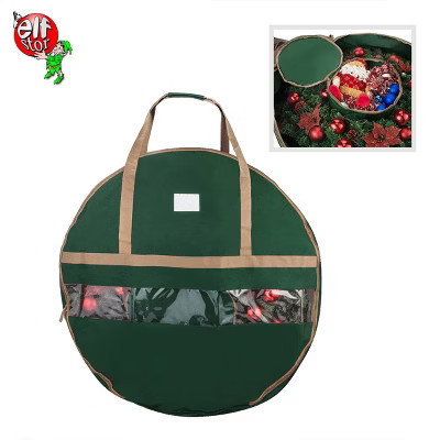Elf Stor 48" Wreath Storage Container Green | Target