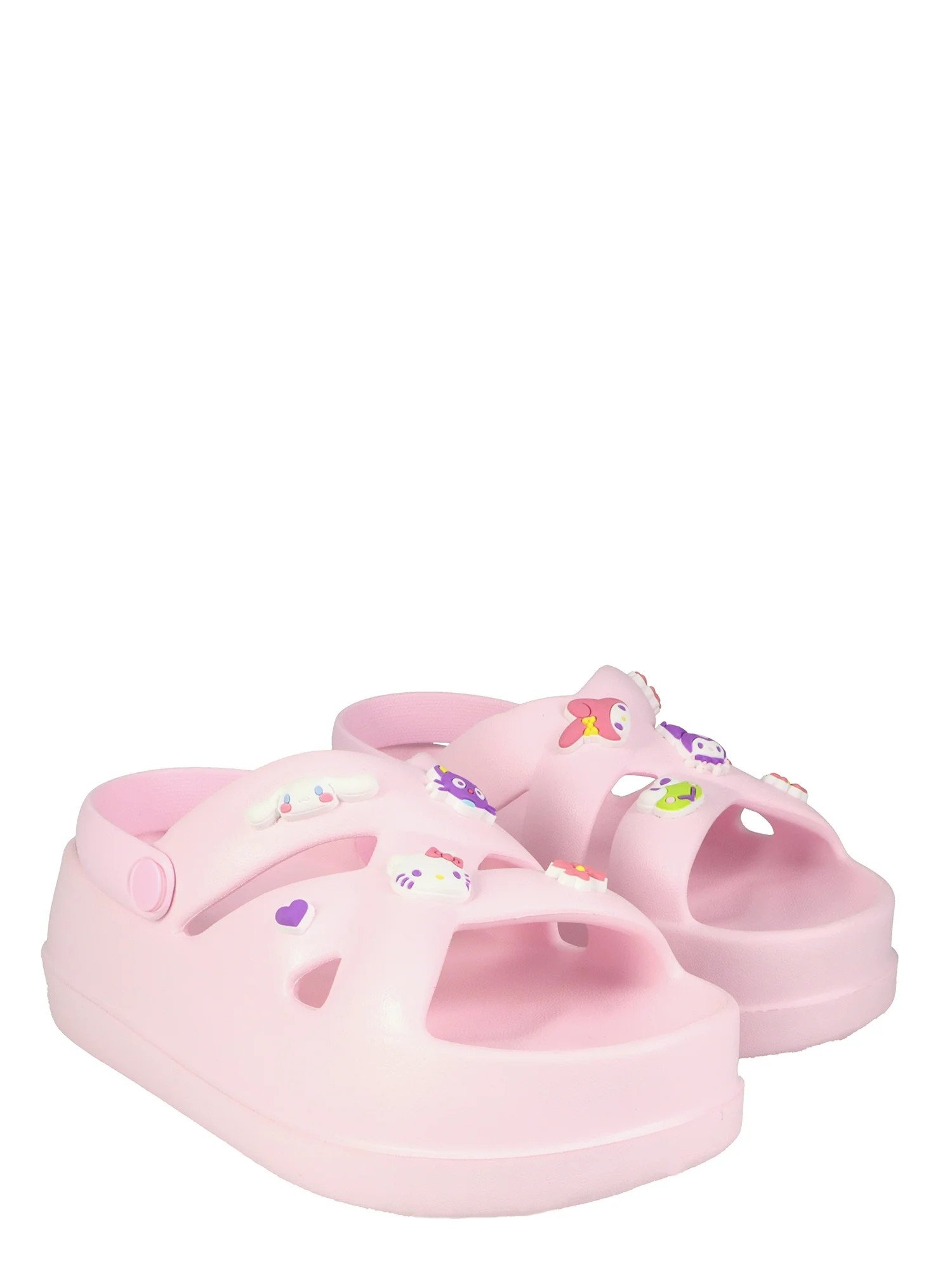 Hello Kitty® And Friends by Sanrio® Womens Criss-Cross Strap Platform Sandals | Walmart (US)
