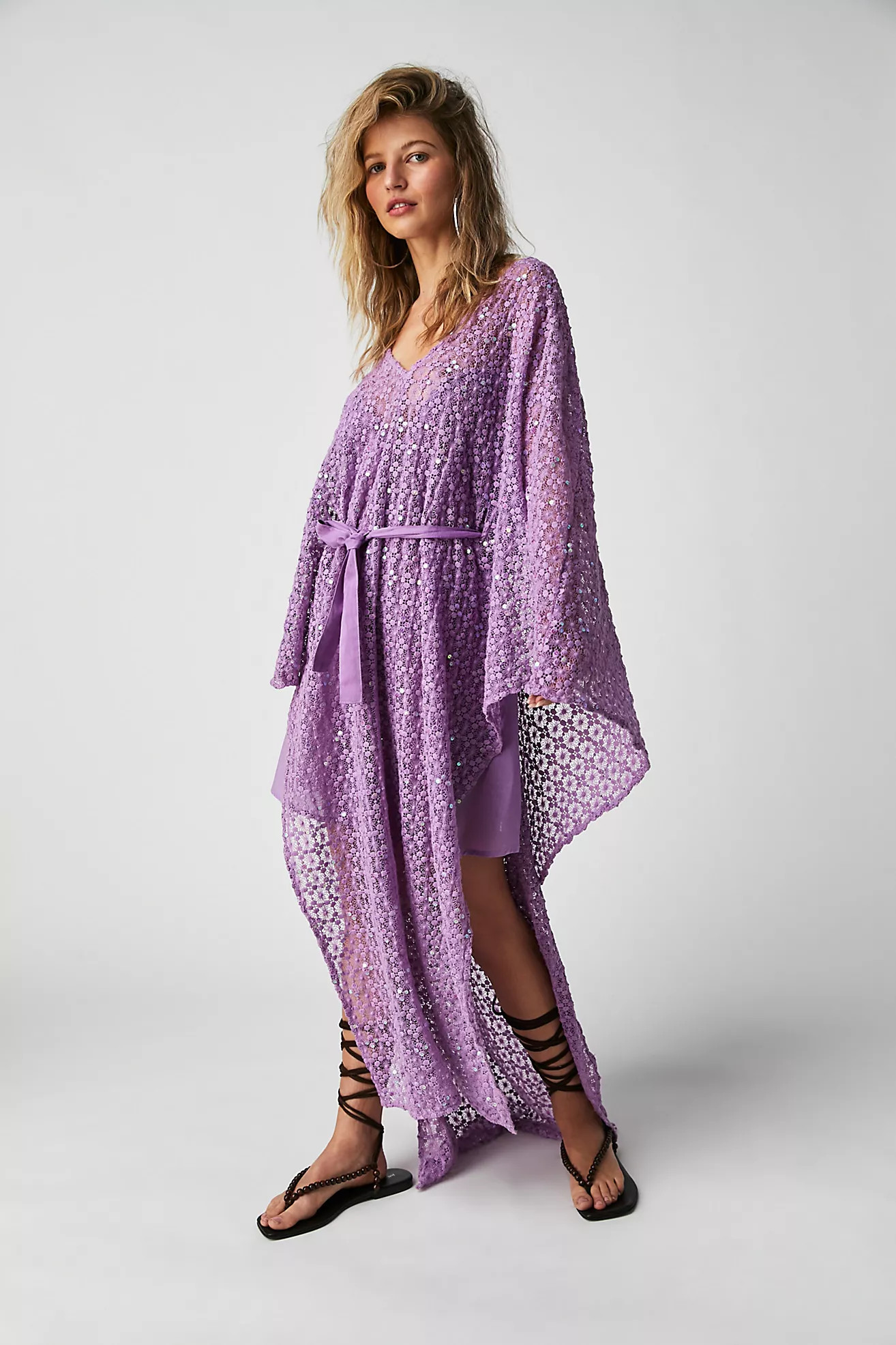 Helene Crochet Sequins Kaftan | Free People (Global - UK&FR Excluded)
