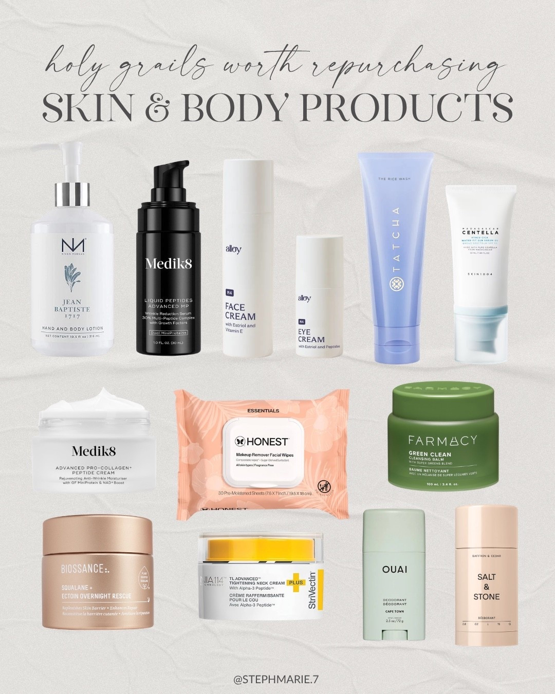 My holy grail skin & body products that are actually worth repurchasing!

#LTKSeasonal #LTKOver40 #LTKBeauty