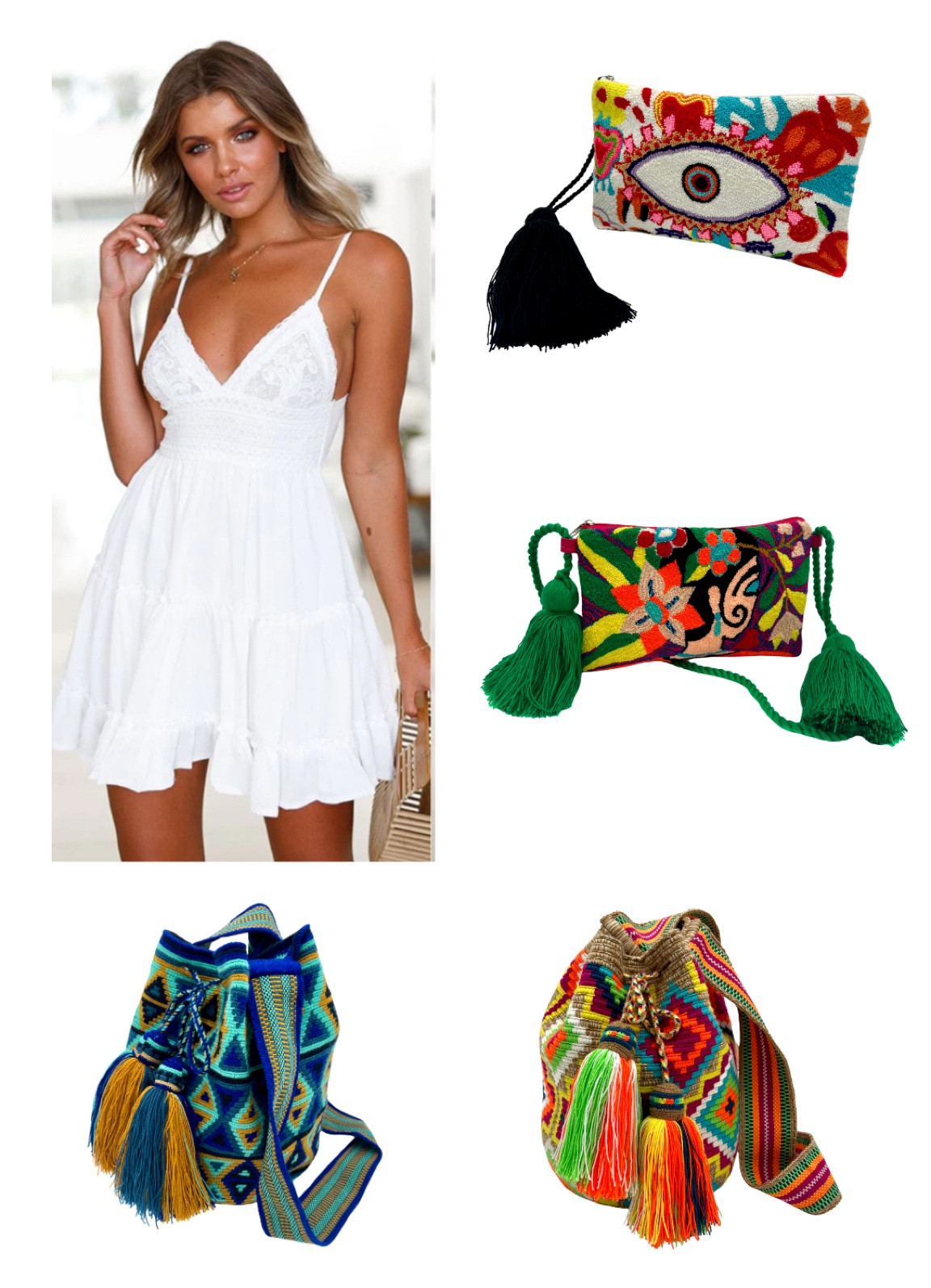 Going away for February Break? These colorful crochet bags add a fun element to your look! #bolsanovahandbags 

#LTKitbag #LTKstyletip #LTKSeasonal