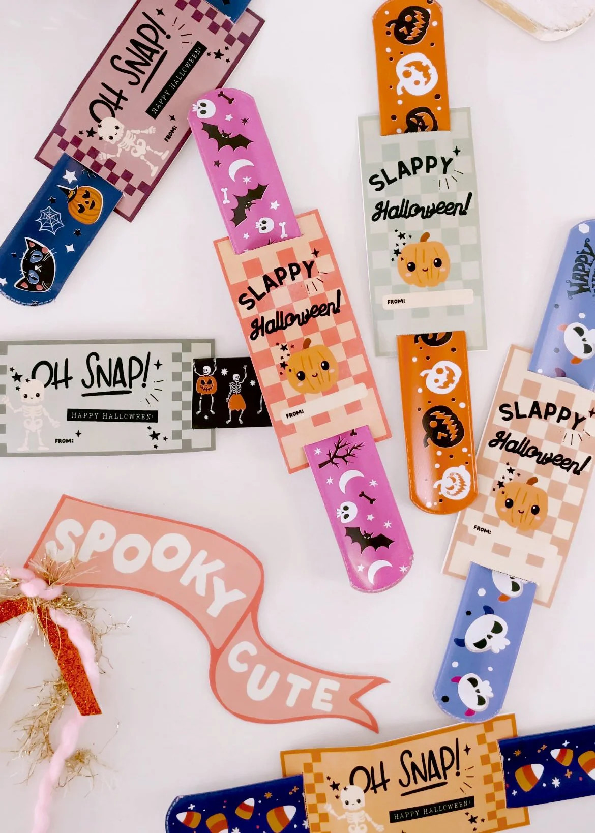 Slappy Halloween | Printable tags | The Letter Vee