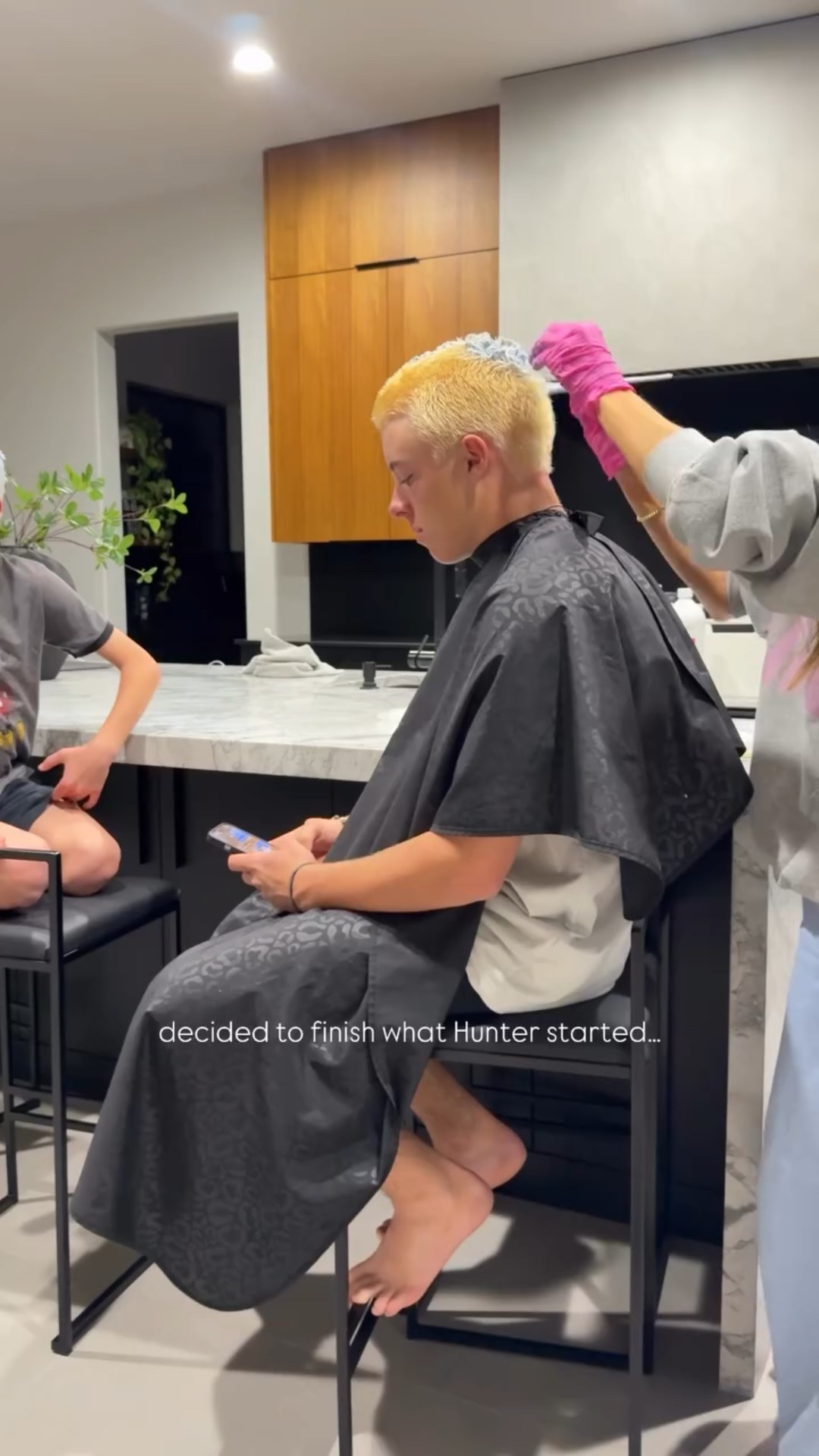 decided to finish what Hunter started…