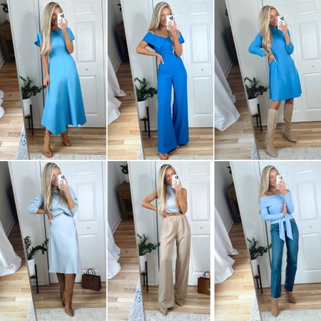 Styling the color of the season: BLUE!🦋 Use code “Nikki20” to save on the jumpsuit! 

#LTKstyletip