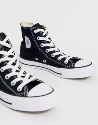 Converse – Chuck Taylor All Star Hi – Schwarze Sneaker | ASOS (Global)