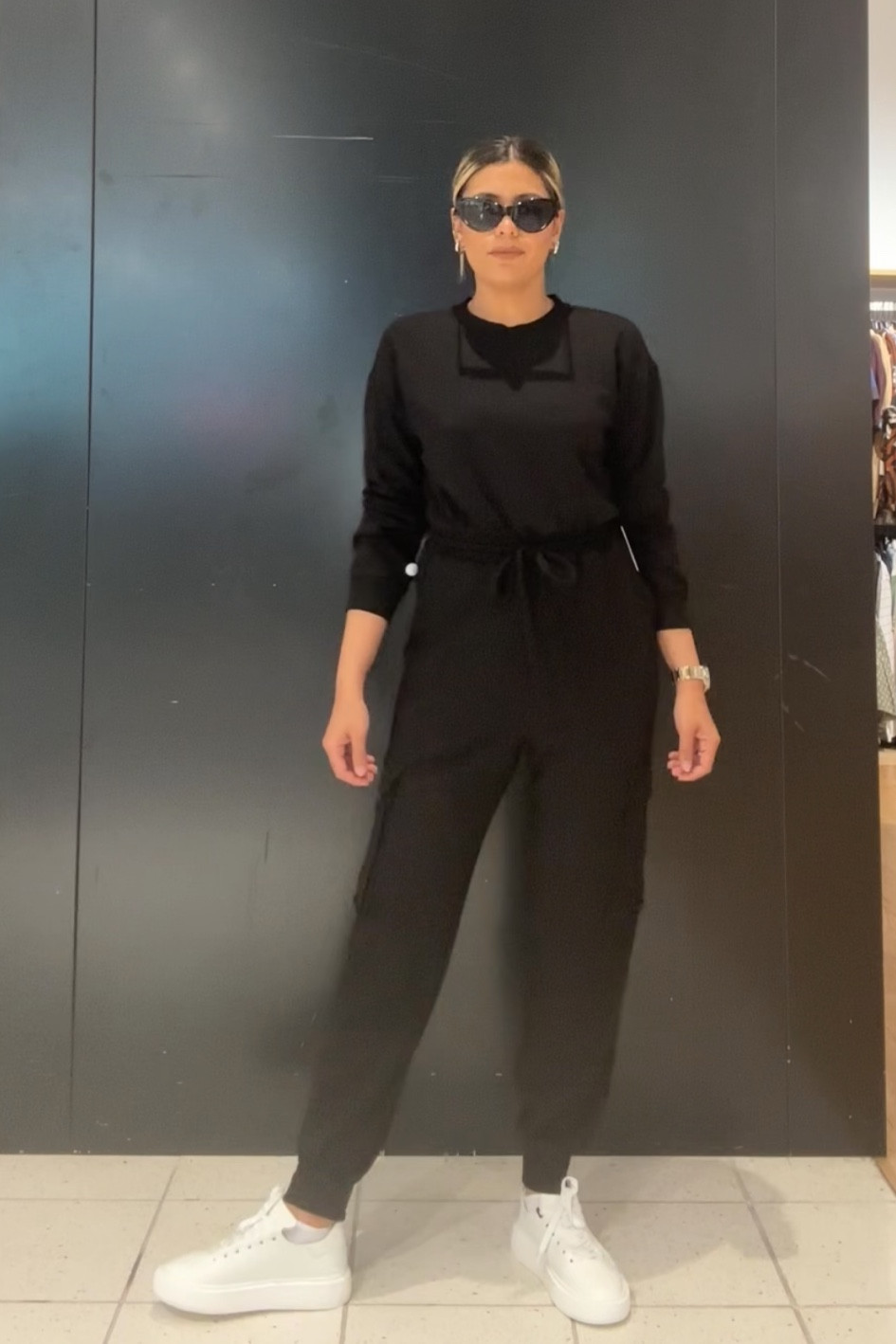 Soft and cozy jumpsuit 😎 this is seriously the comfiest outfit for travel or just Lou going around!! Love how warm it is 🖤

#LTKfamily #LTKsalealert #LTKU