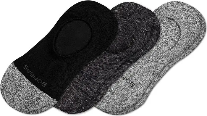 Assorted 3-Pack Cushion No-Show Socks | Nordstrom