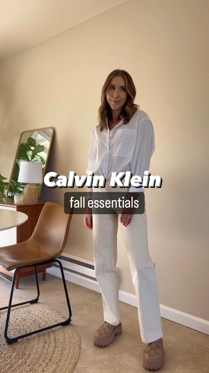 The seasons may be changing, but these @calvinklein pieces are ones you can wear year round. Shop some of my favorite new essentials in the @shop.ltk app or through the link in my bio!  AD #mycalvins 

#LTKunder100 #LTKstyletip