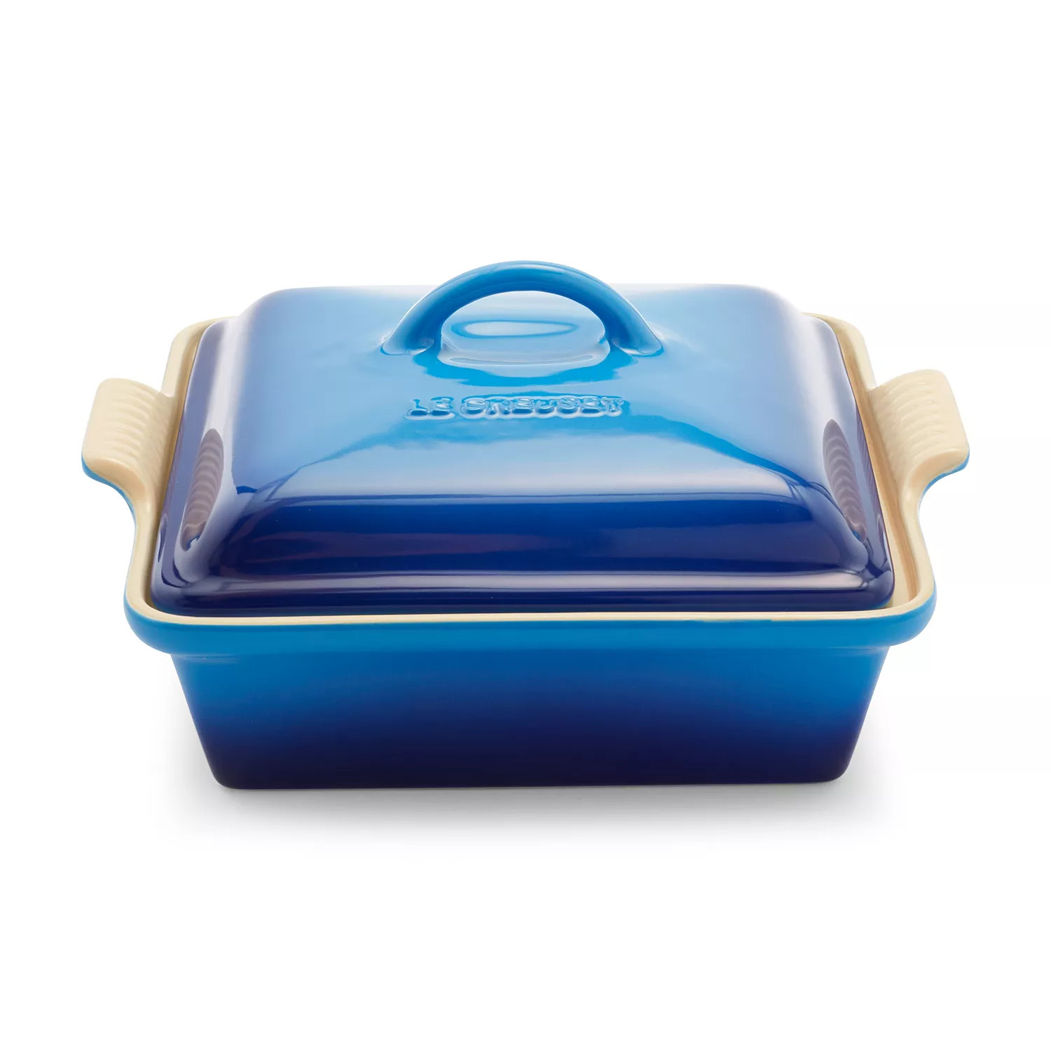 Le Creuset Heritage Shallow Square Covered Baker, 2qt. | Sur La Table
