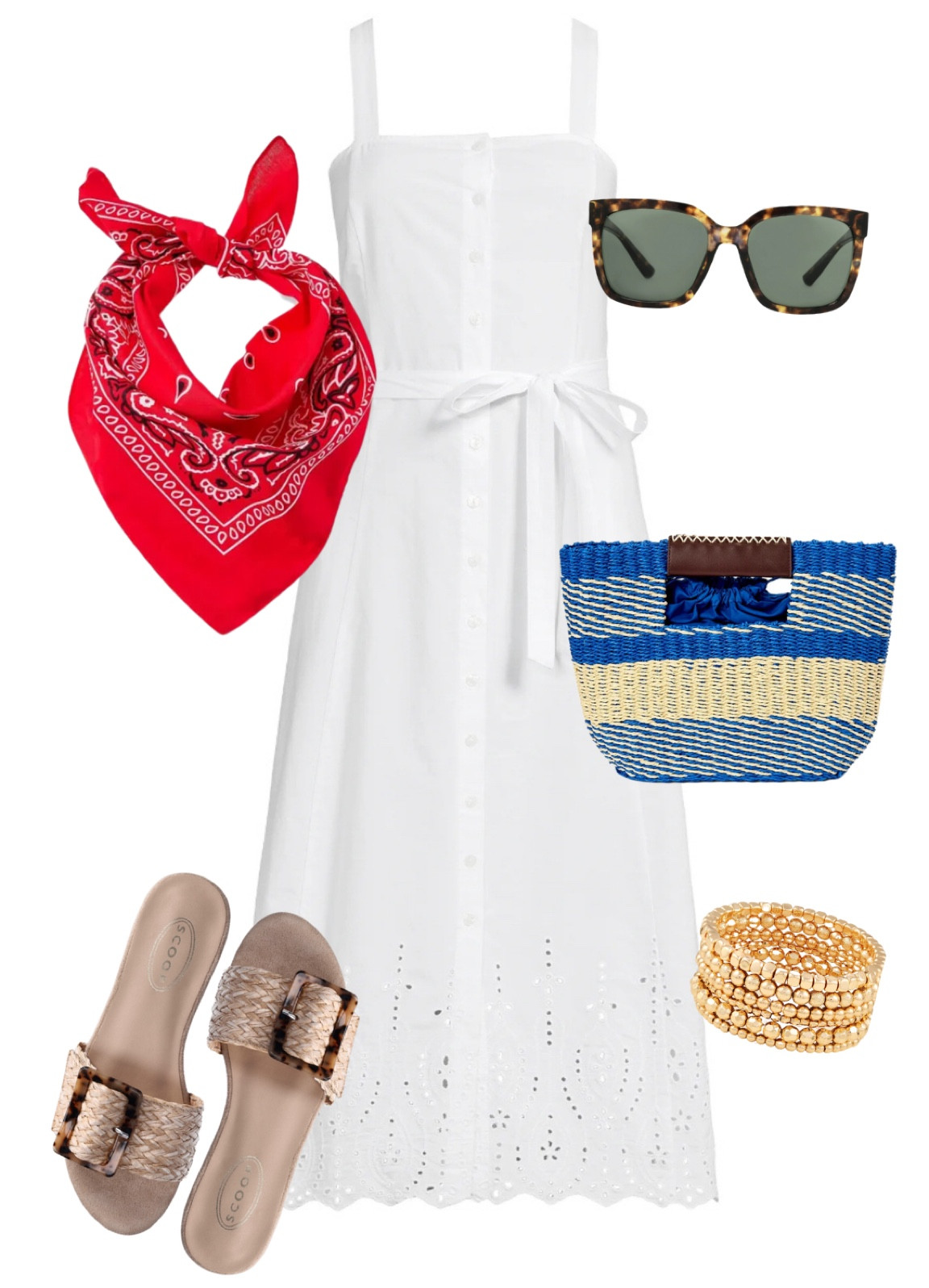 what I would wear for a July 4th celebration featuring items available at Walmart! 

#LTKSeasonal