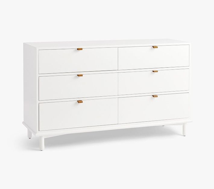 Nash Extra Wide Dresser, Simply White, In-Home | Pottery Barn Kids