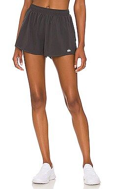 alo Stride Short in Anthracite from Revolve.com | Revolve Clothing (Global)