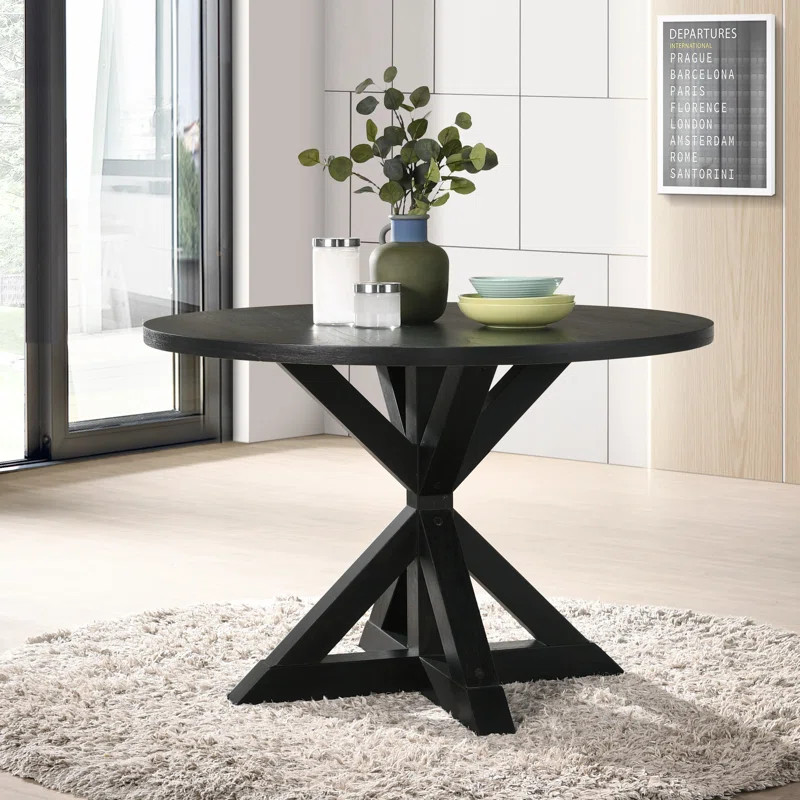 Leonila 48" Trestle Dining Table | Wayfair North America