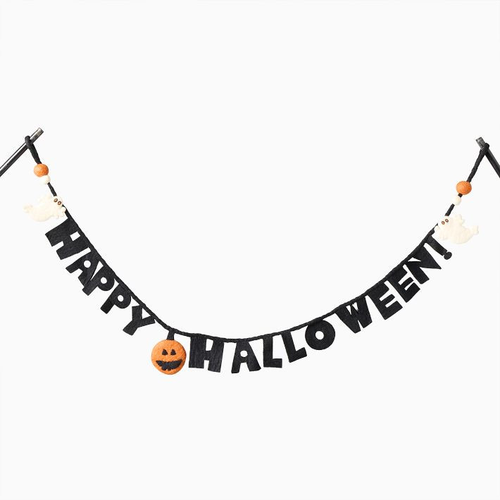 Ed Emberley Happy Halloween Garland | West Elm (US)