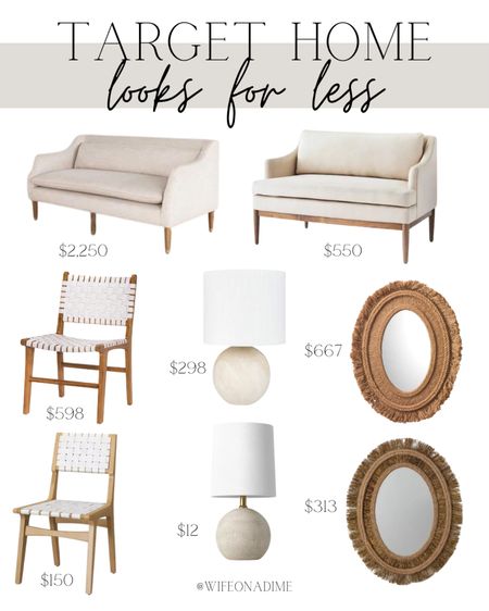 When everything is almost identical 👀

Target furniture, Furniture finds, furniture dupes, Looks for less, Target home finds, Target decor dupes, lulu and Georgia, studio McGee, mirrors, lamps, chairs, couches, save 

#LTKhome #LTKFind
